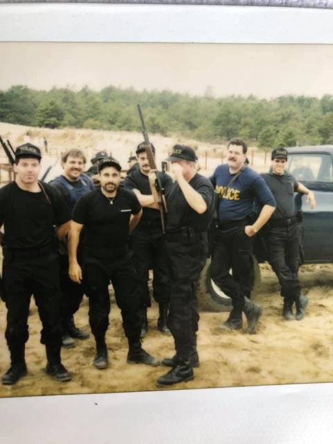 MTPD at the range back in the 1980s